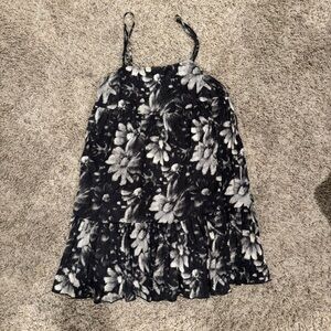 Urban Outfitters Black and White Floral Dress